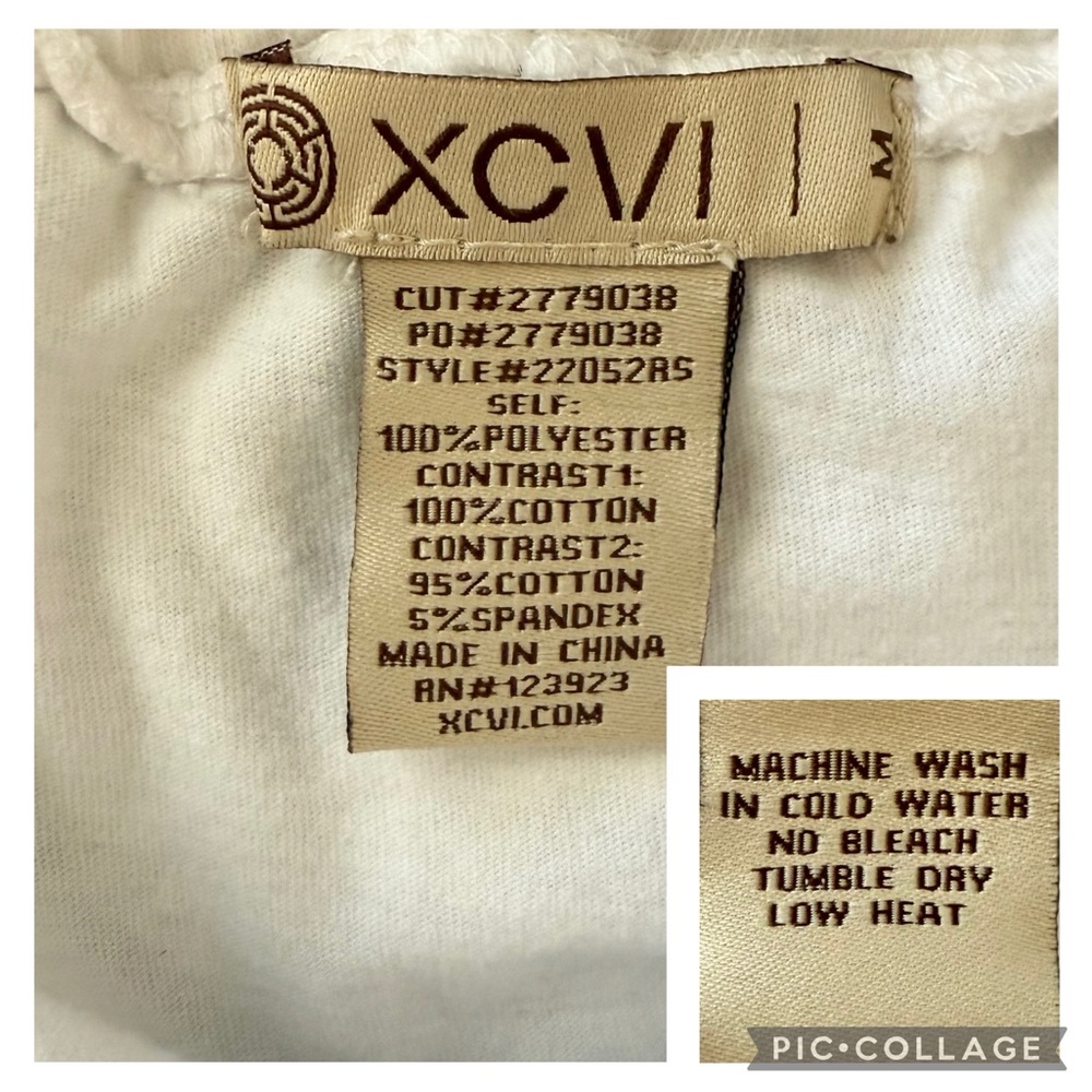 NEW-XCVI Bohemian Semi-Sheer White Open Crochet Maxi Skirt with Partial Liner-M - Picture 10 of 12